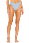 Montce Peri Rib Tamarindo Bikini Bottom In Blue In Blue