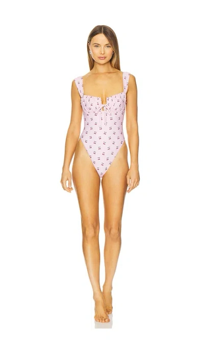 Montce Petal One Piece In Pink