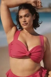 Montce Plus Raspberry Hayden Bikini Top In Pink