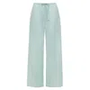 Montce Powder Blue Drawstring Pant