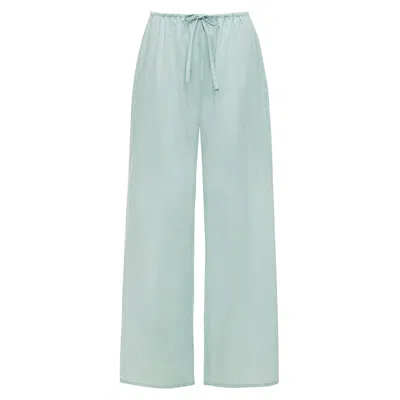 Montce Powder Blue Drawstring Pant