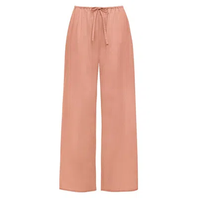 Montce Prima Pink Drawstring Pant In Multi