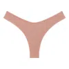 Montce Prima Pink Sparkle Added Coverage Lulu Bikini Bottom