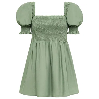 Montce Sage Green Marcela Dress