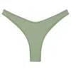 Montce Sage Green Rib Added Coverage Lulu Bikini Bottom