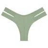 Montce Sage Green Rib Euro Bikini Bottom