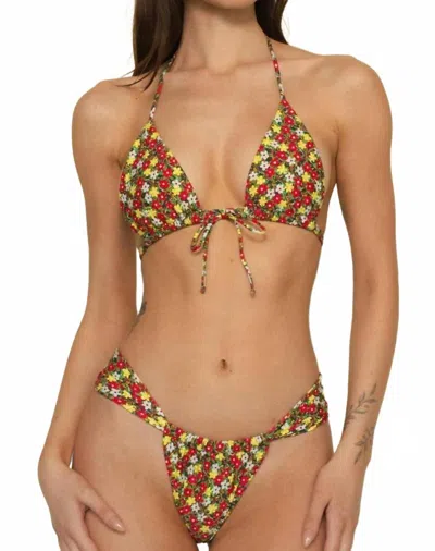 Montce Sandra Bikini Bottom In Sienna Floral In Multi