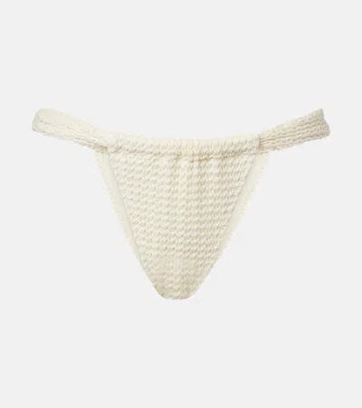 Montce Sandra Bikini Bottoms In White