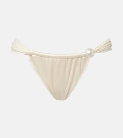MONTCE SANDRA EMBELLISHED BIKINI BOTTOMS
