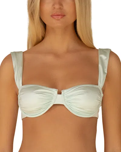 Montce Seafoam Silkie Bella Bikini Top In Multi