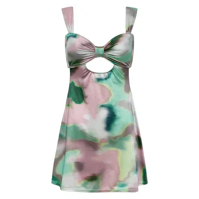 Montce Silk Dye Devin Short Slip Dress
