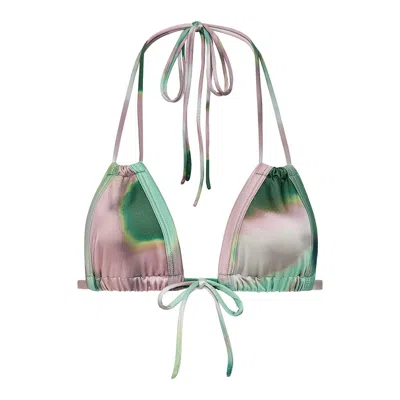 Montce Silk Dye Euro Bow Bikini Top
