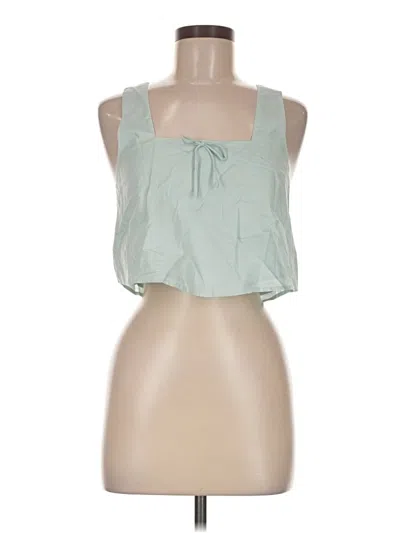 Pre-owned Montce Sleeveless Blouse In Green