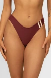 Montce Sporty Lulu Bikini Bottoms In Brown