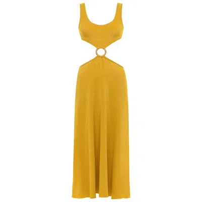 Montce Sun Sparkle Ky Dress In Yellow