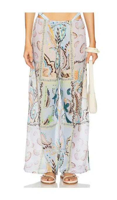 Montce Swim Drawstring Pant In St. Barths Floral