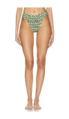 Montce Swim Tamarindo Bikini Bottom In Groovy