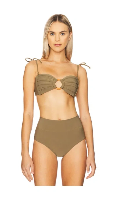 Montce Swim Tori Ties Bikini Top
