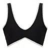 Montce Swim X Olivia Culpo Kim Variation Top In Black