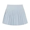 Montce Light Denim Tennis Skirt In Blue