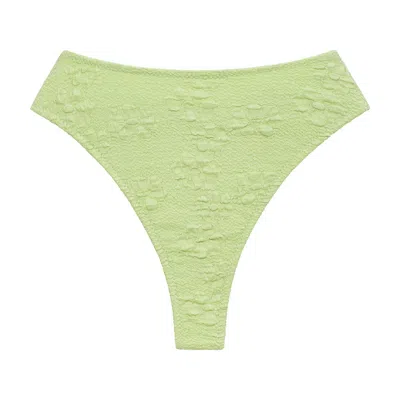 Montce Swim Women's Green Avo Floral Paula Bikini Bottom