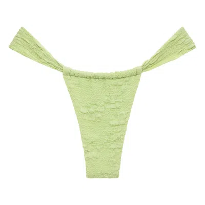 Montce Swim Women's Green Avo Floral Sandra Bikini Bottom