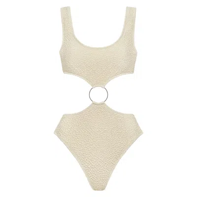 Montce Women's Neutrals Oat Texture Ky One-piece