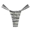 Montce Women's Slub Knit Sandra Bikini Bottom In Brown