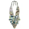 Montce Women's St. Barths Floral Tropez Tie-up One-piece