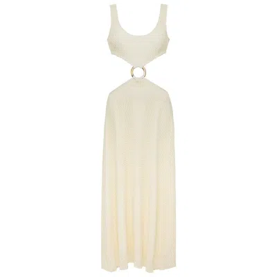 Montce Women's White Bone Crochet Ky Dress