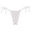 Montce Single String Brazil Bikini Bottom In White