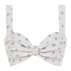 Montce Hayden Bikini Top In White