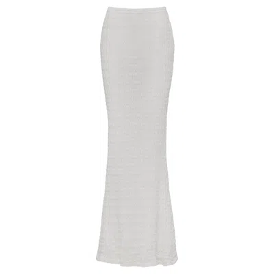 Montce Swim Women's White Seychelles Natalia Skirt