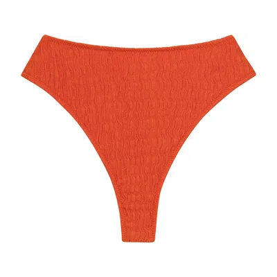 Montce Swim Women's Yellow / Orange Tangerine Paula Bikini Bottom In Yellow/orange