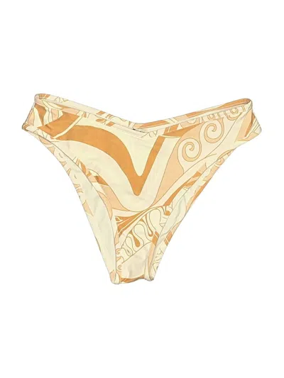 Pre-owned Montce Swimsuit Bottoms In Gold