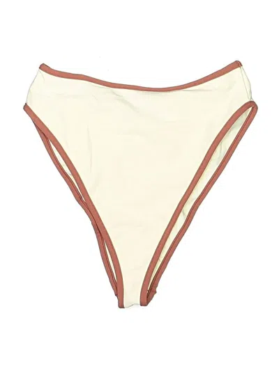 Pre-owned Montce Swimsuit Bottoms In Ivory