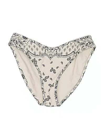 Pre-owned Montce Swimsuit Bottoms In Ivory