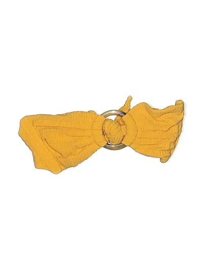 Pre-owned Montce Swimsuit Top Yellow Swimwear