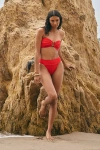 Montce Tamarindo Bikini Bottoms In Red