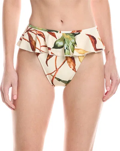 Montce Tamarindo Ruffle Bikini Bottom In Multi