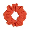 Montce Tangerine Chunky Scrunchie In Orange