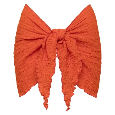 Montce Tangerine Sarong In Orange