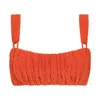Montce Victoria Bikini Top In Tangerine In Orange