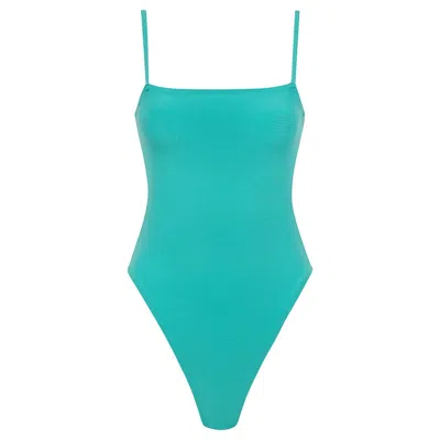 Montce Teal Jacelyn One-piece In Blue
