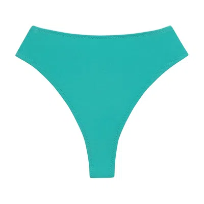 Montce Teal Paula Bikini Bottom In Blue