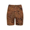 Montce Tigre Midi Bike Short In Multi