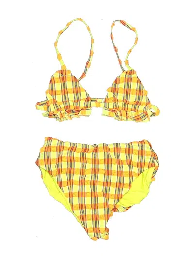 Pre-owned Montce Two Piece Swimsuit In Yellow