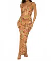 Montce Uliet Maxi Dress In Mazzy Floral In Multi