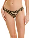 Shop Montce Uno Bikini Bottom In Brown