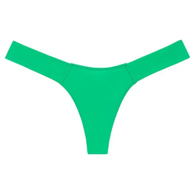 Montce Verde Added Coverage Uno Bikini Bottom In Green